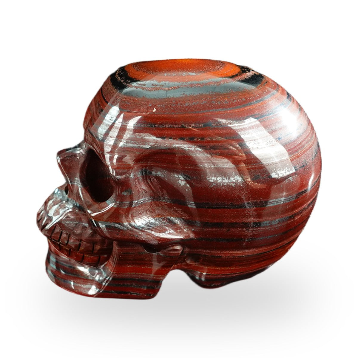 Tiger Iron crystal skull 3" SKH30TI15 photo 7