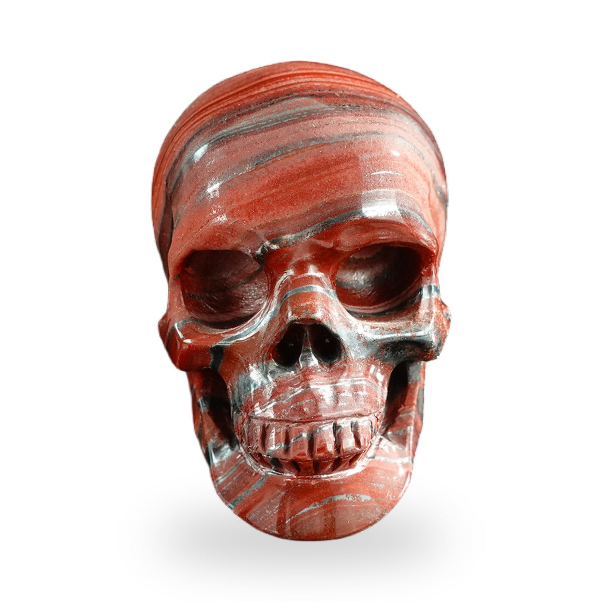 Tiger Iron crystal skull 3" SKH30TI16 photo 1