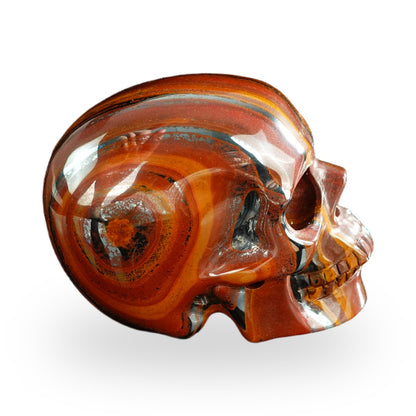 Tiger Iron crystal skull 3" SKH30TI17 photo 5