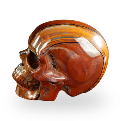 Tiger Iron crystal skull 3" SKH30TI17 photo 6
