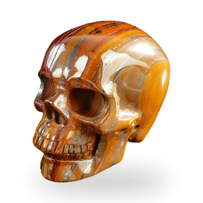 Tiger Iron crystal skull 3" SKH30TI18 photo 8