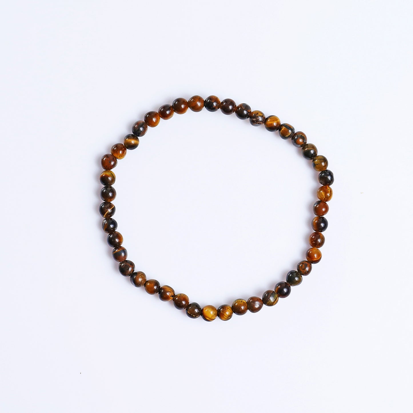 Natural Tiger Iron Eye Beads Bracelet,Healing Energy Bracelet,Handcrafted Gift