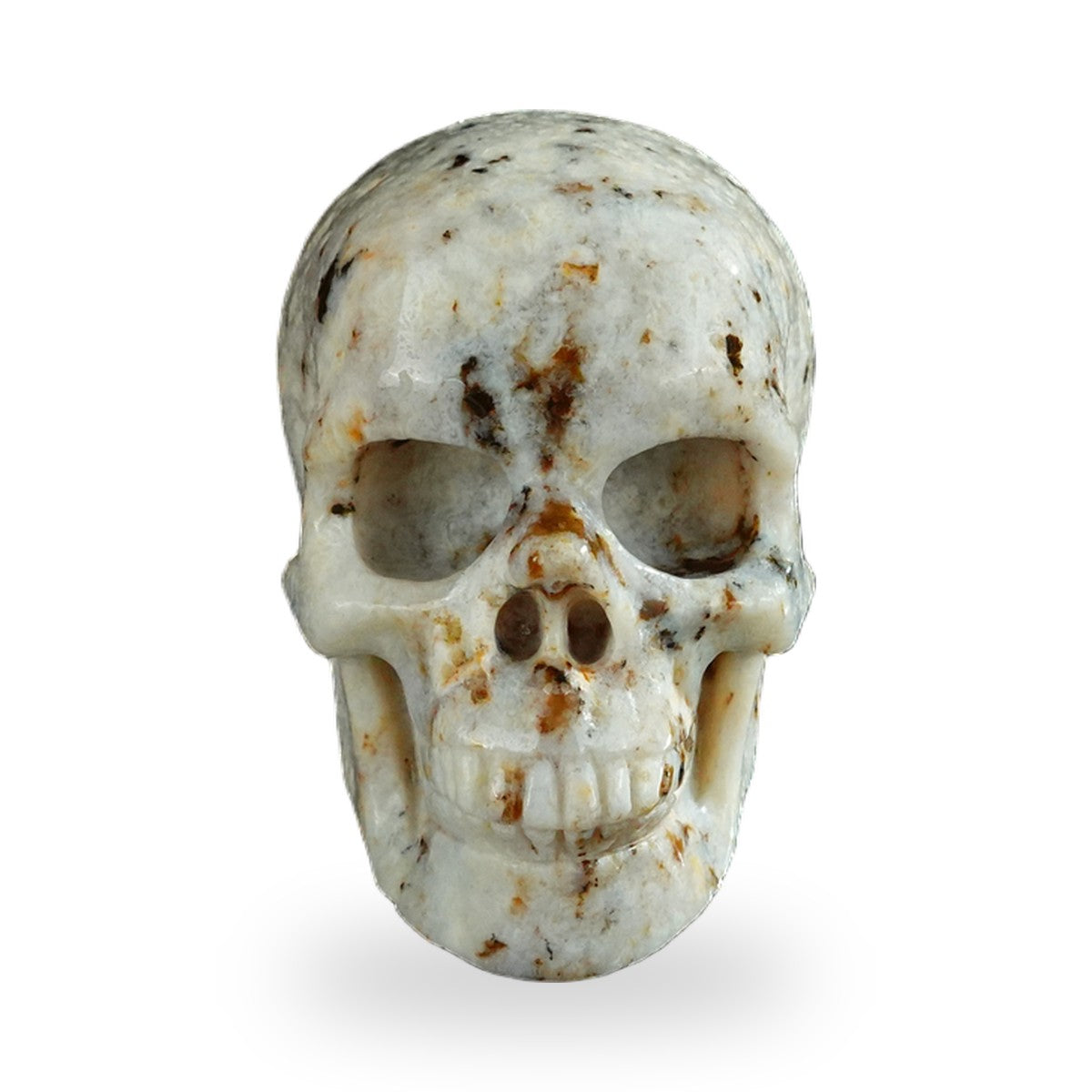 White Opal crystal skull 2.2" SKH20WO02 photo 1