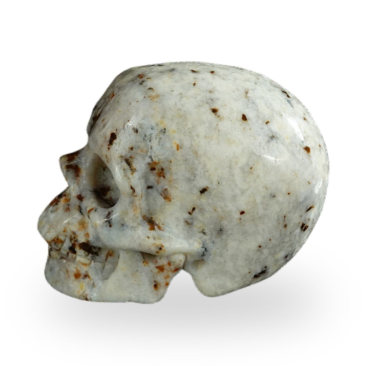 White Opal crystal skull 2.2" SKH20WO02 photo 6
