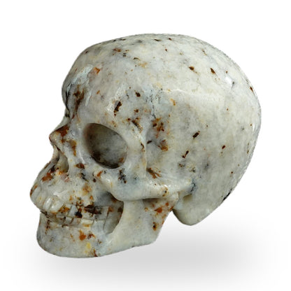 White Opal crystal skull 2.2" SKH20WO02 photo 7