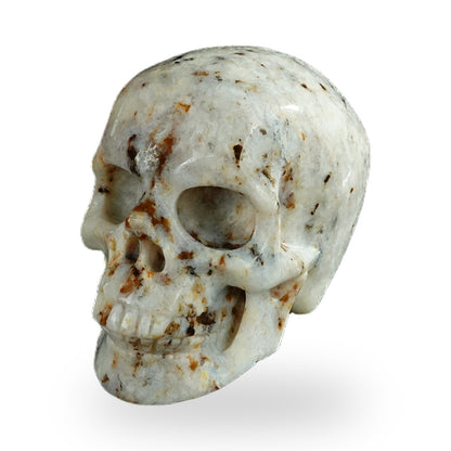 White Opal crystal skull 2.2" SKH20WO02 photo 8