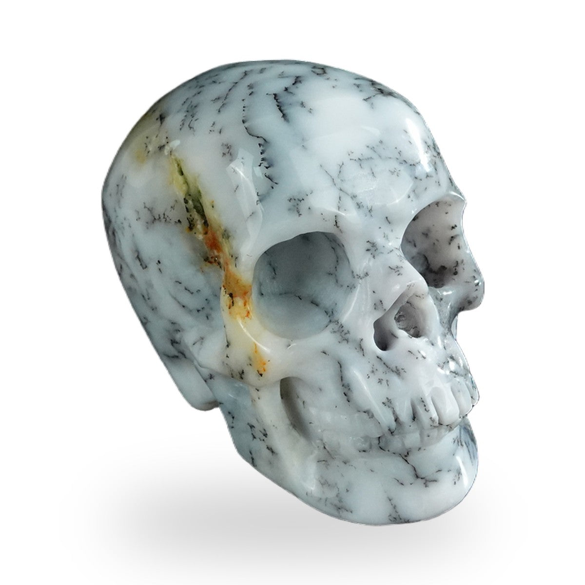 White Opal crystal skull 2.2" SKH20WO03 photo 2