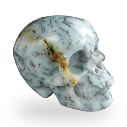 White Opal crystal skull 2.2" SKH20WO03 photo 3