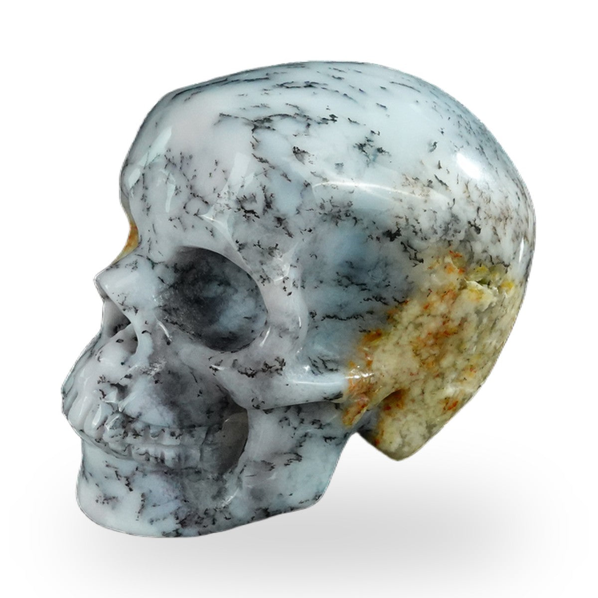 White Opal crystal skull 2.2" SKH20WO03 photo 7