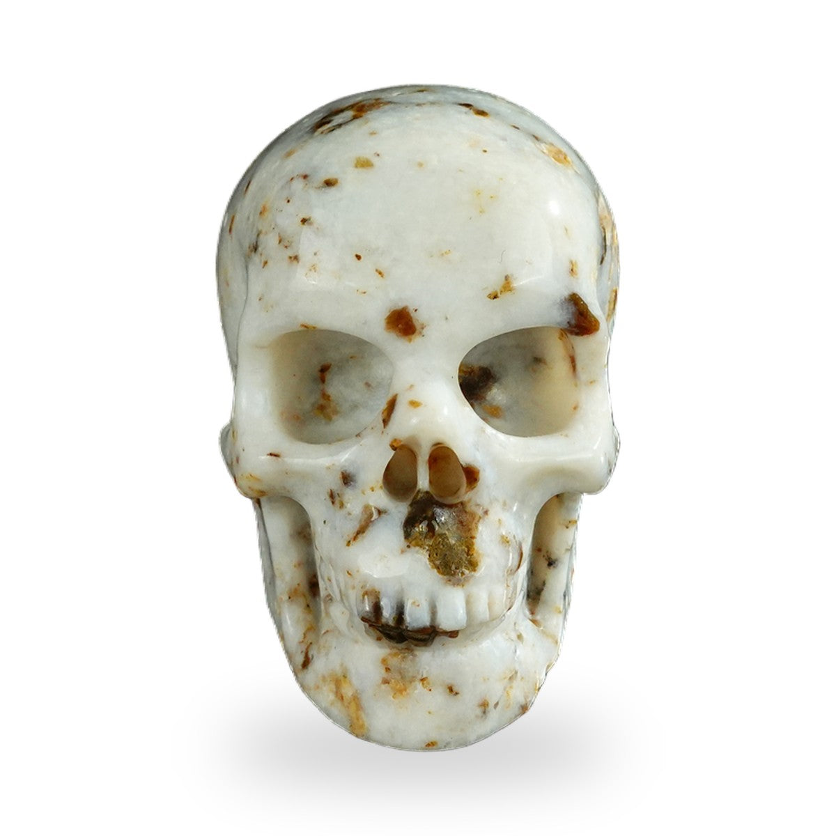 White Opal crystal skull 2.2" SKH20WO04 photo 1