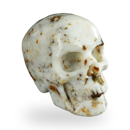 White Opal crystal skull 2.2" SKH20WO04 photo 2