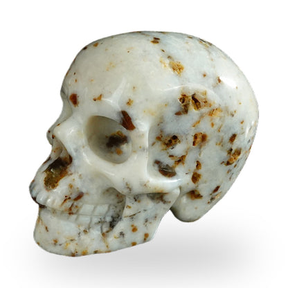 White Opal crystal skull 2.2" SKH20WO04 photo 7