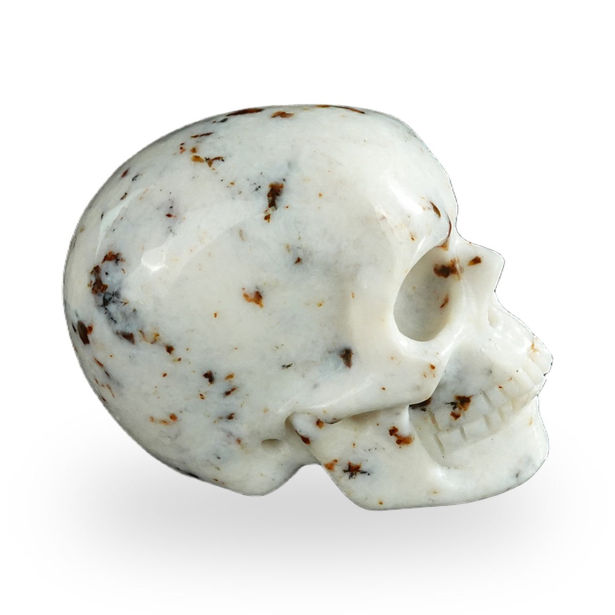 White Opal crystal skull 2.2" SKH20WO05 photo 4