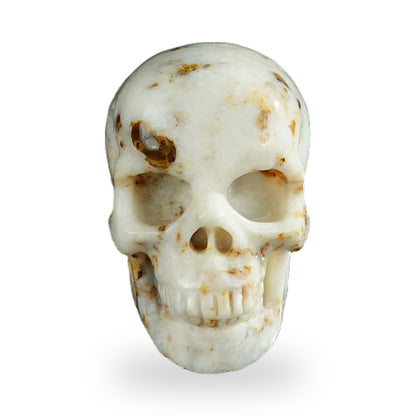 White Opal crystal skull 2.2" SKH20WO06 photo 1