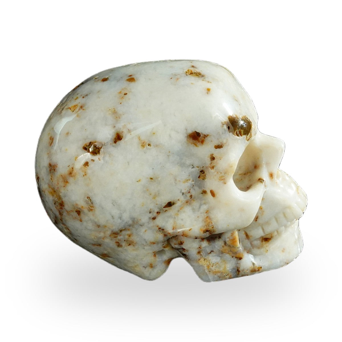 White Opal crystal skull 2.2" SKH20WO06 photo 4