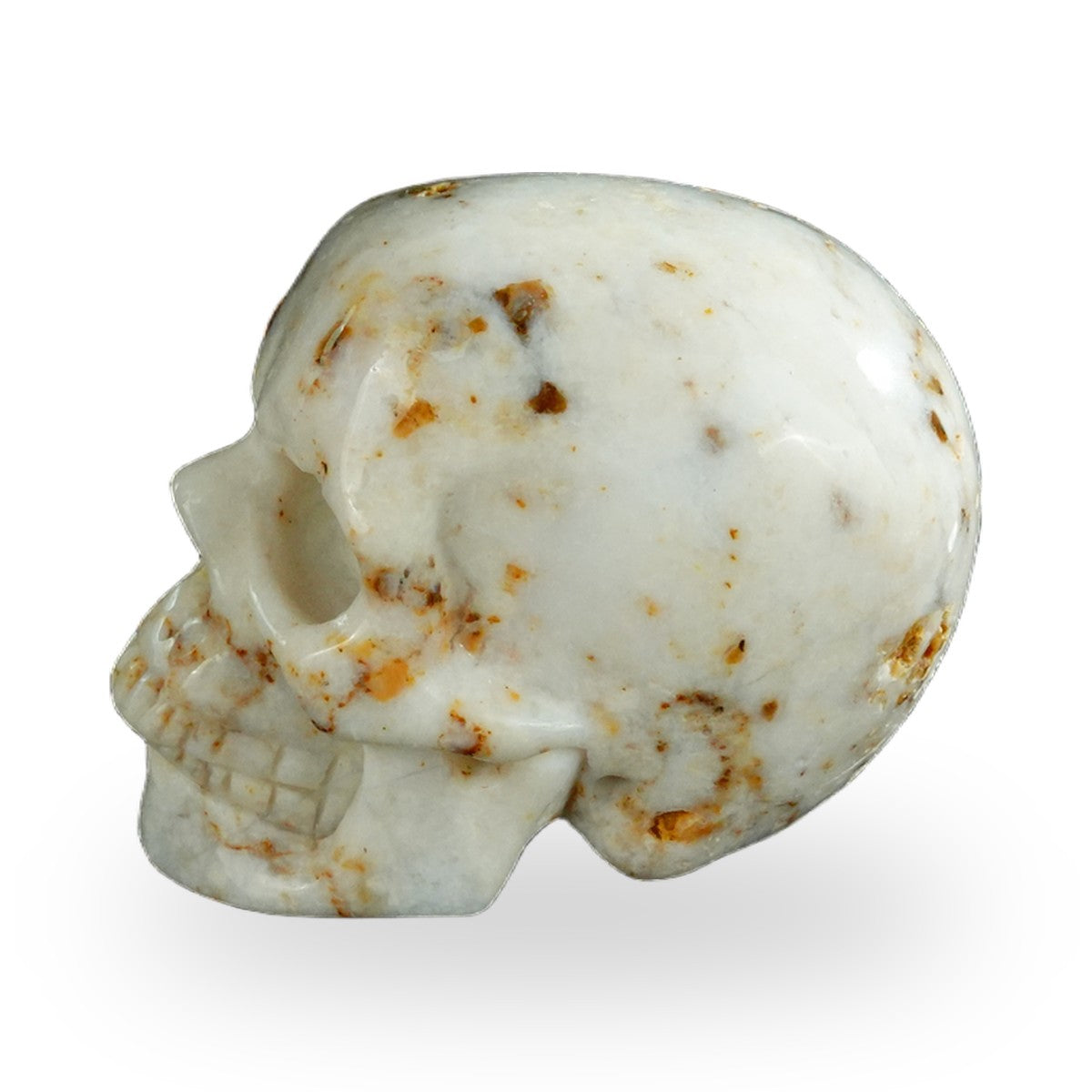 White Opal crystal skull 2.2" SKH20WO06 photo 6