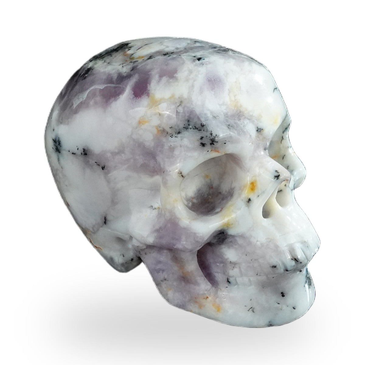 White Opal crystal skull 2.2" SKH20WO07 photo 3