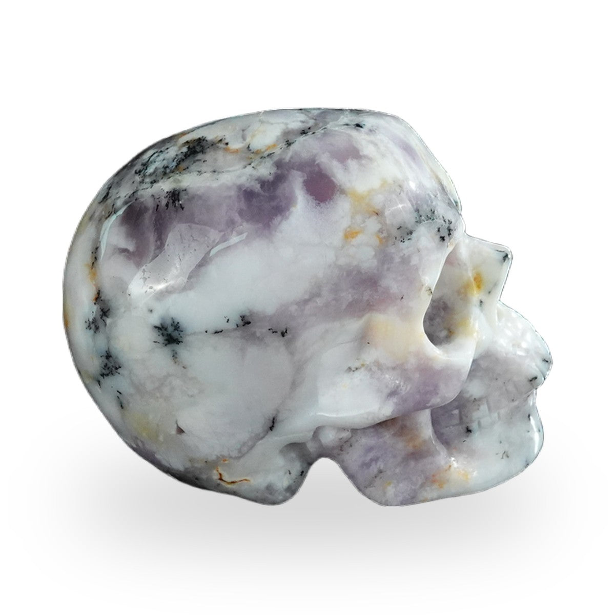 White Opal crystal skull 2.2" SKH20WO07 photo 4