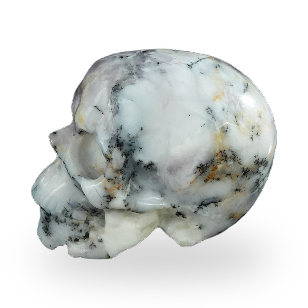 White Opal crystal skull 2.2" SKH20WO07 photo 6