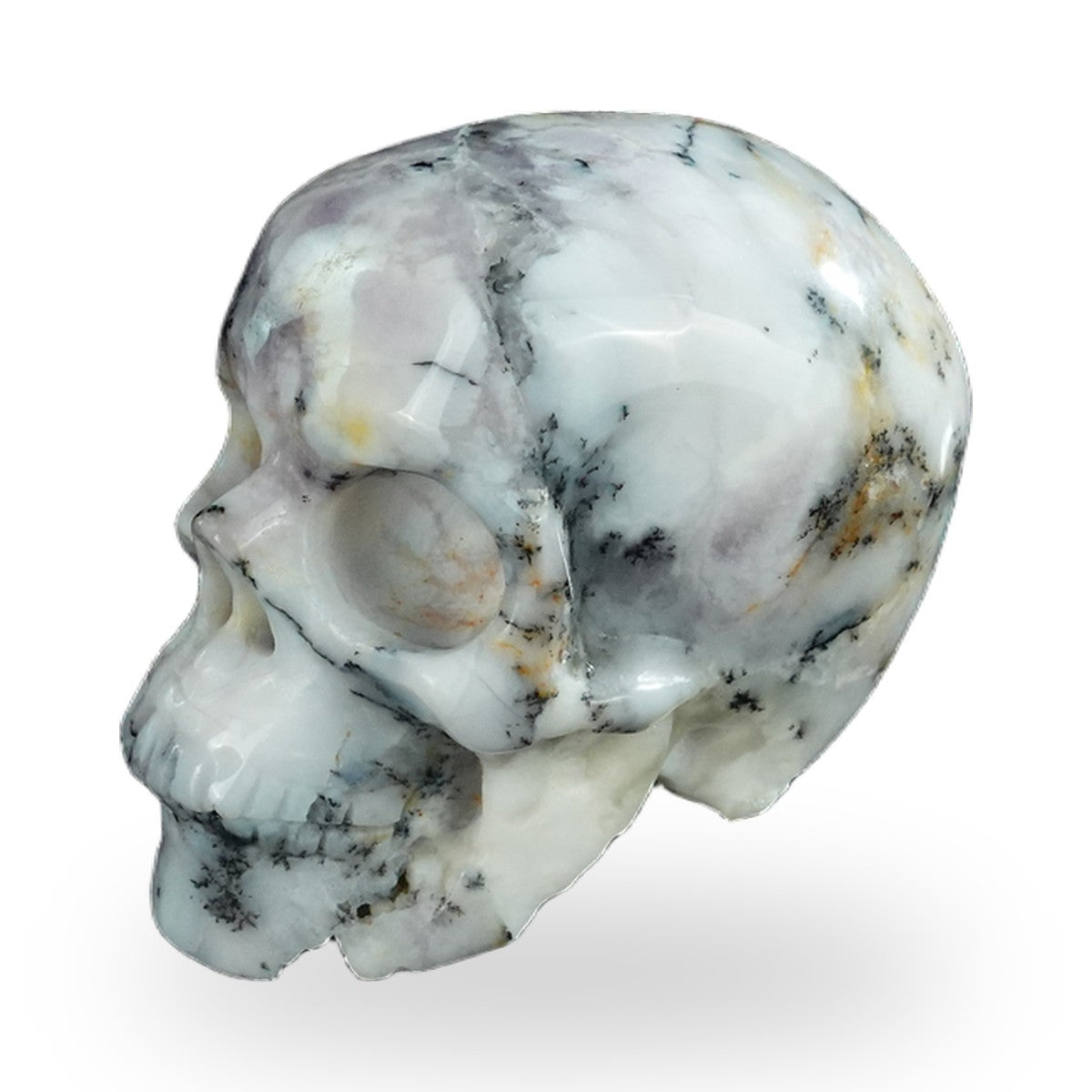White Opal crystal skull 2.2" SKH20WO07 photo 7
