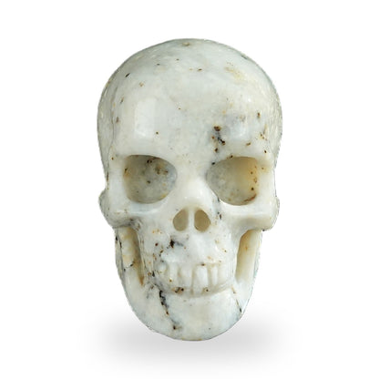 White Opal crystal skull 2.2" SKH20WO08 photo 1