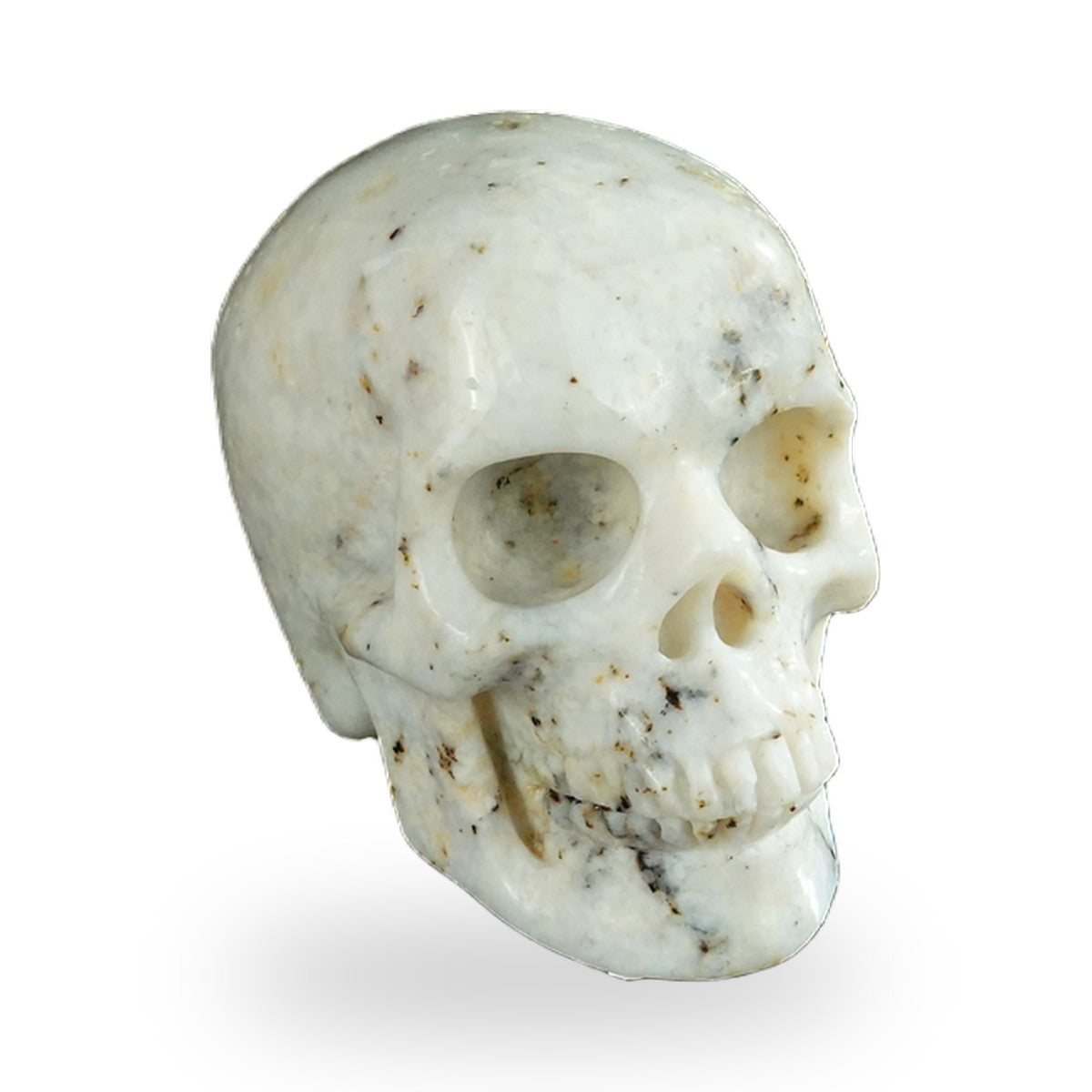White Opal crystal skull 2.2" SKH20WO08 photo 2