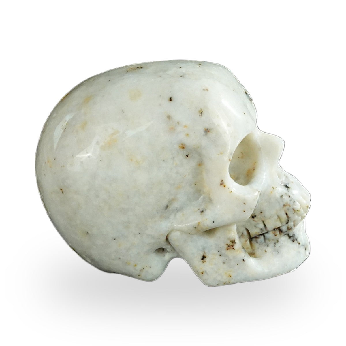 White Opal crystal skull 2.2" SKH20WO08 photo 5
