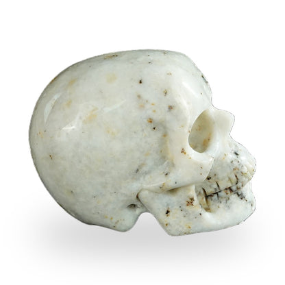 White Opal crystal skull 2.2" SKH20WO08 photo 5