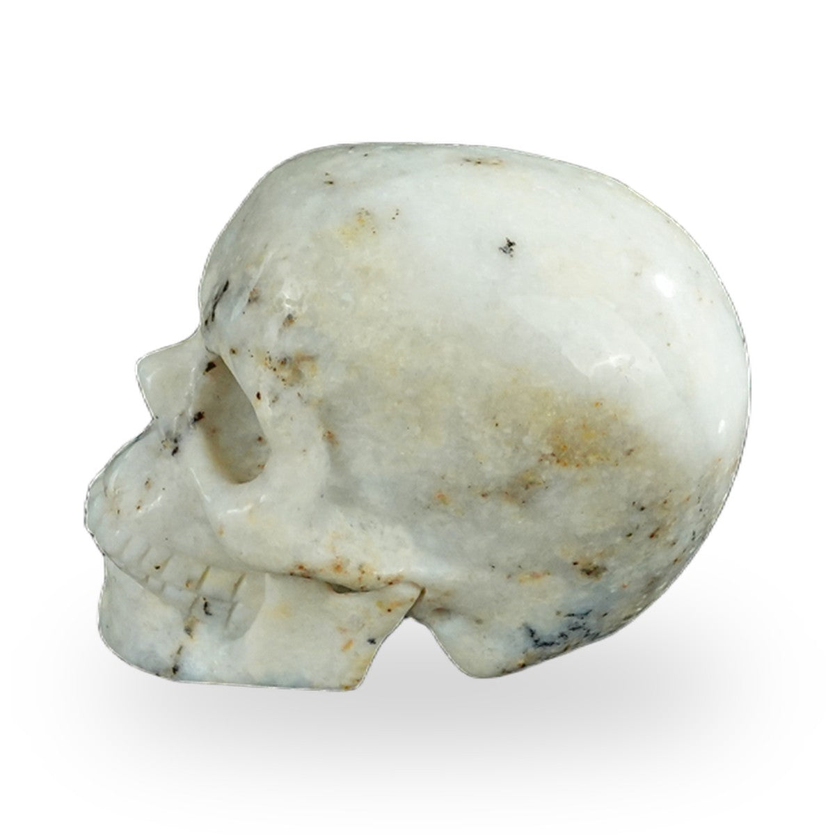 White Opal crystal skull 2.2" SKH20WO08 photo 6