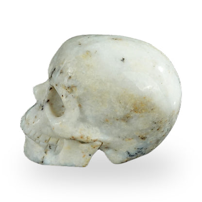 White Opal crystal skull 2.2" SKH20WO08 photo 6