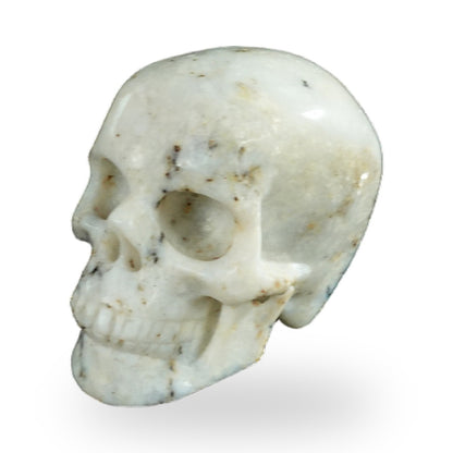 White Opal crystal skull 2.2" SKH20WO08 photo 8