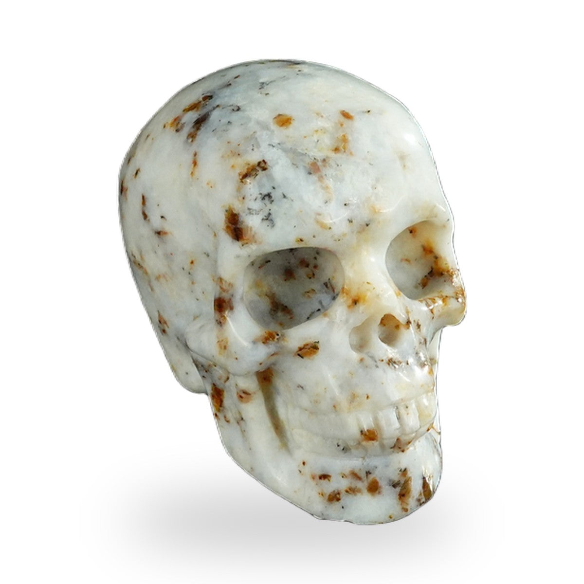 White Opal crystal skull 2.2" SKH20WO09 photo 2