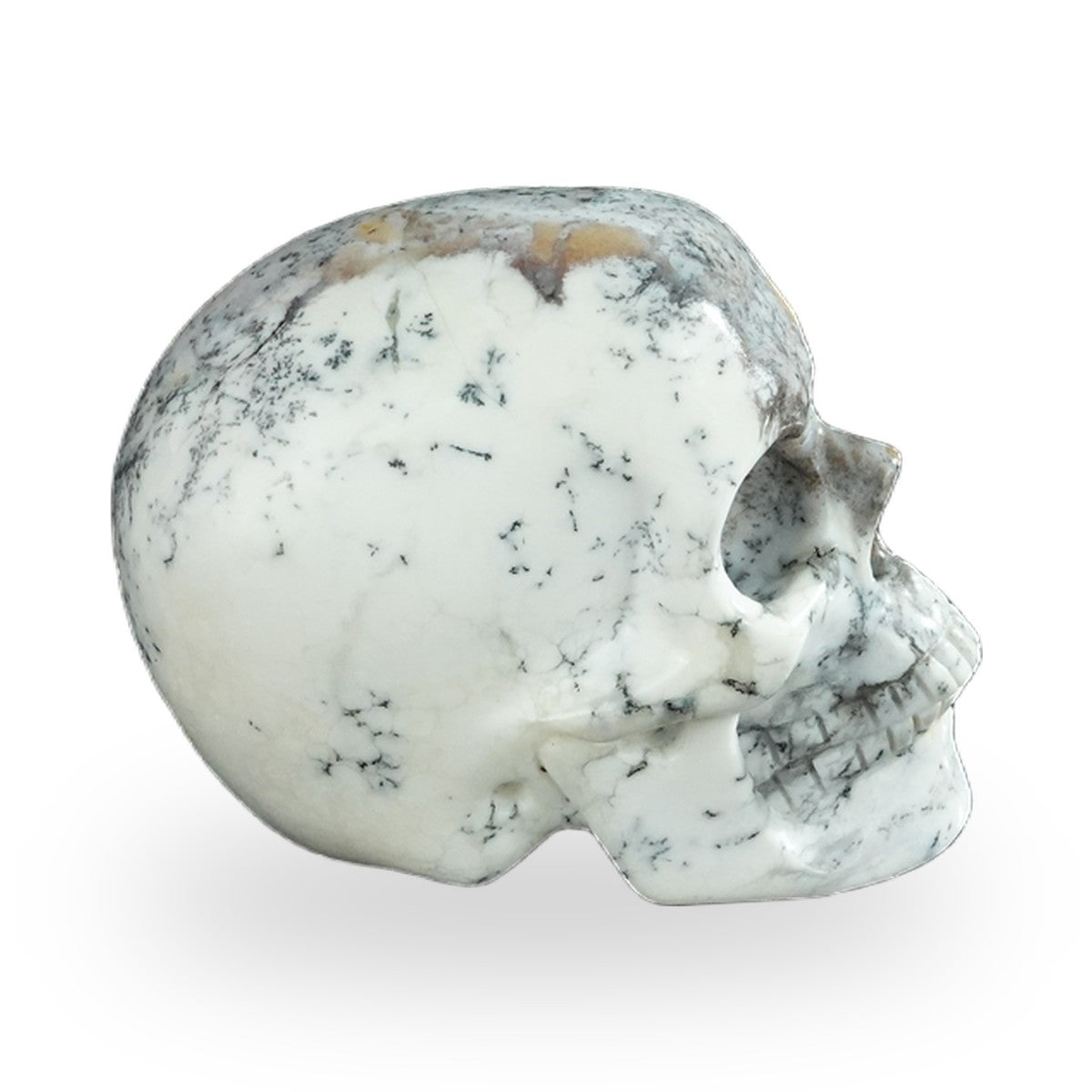 White Opal crystal skull 2.2" SKH20WO10 photo 3
