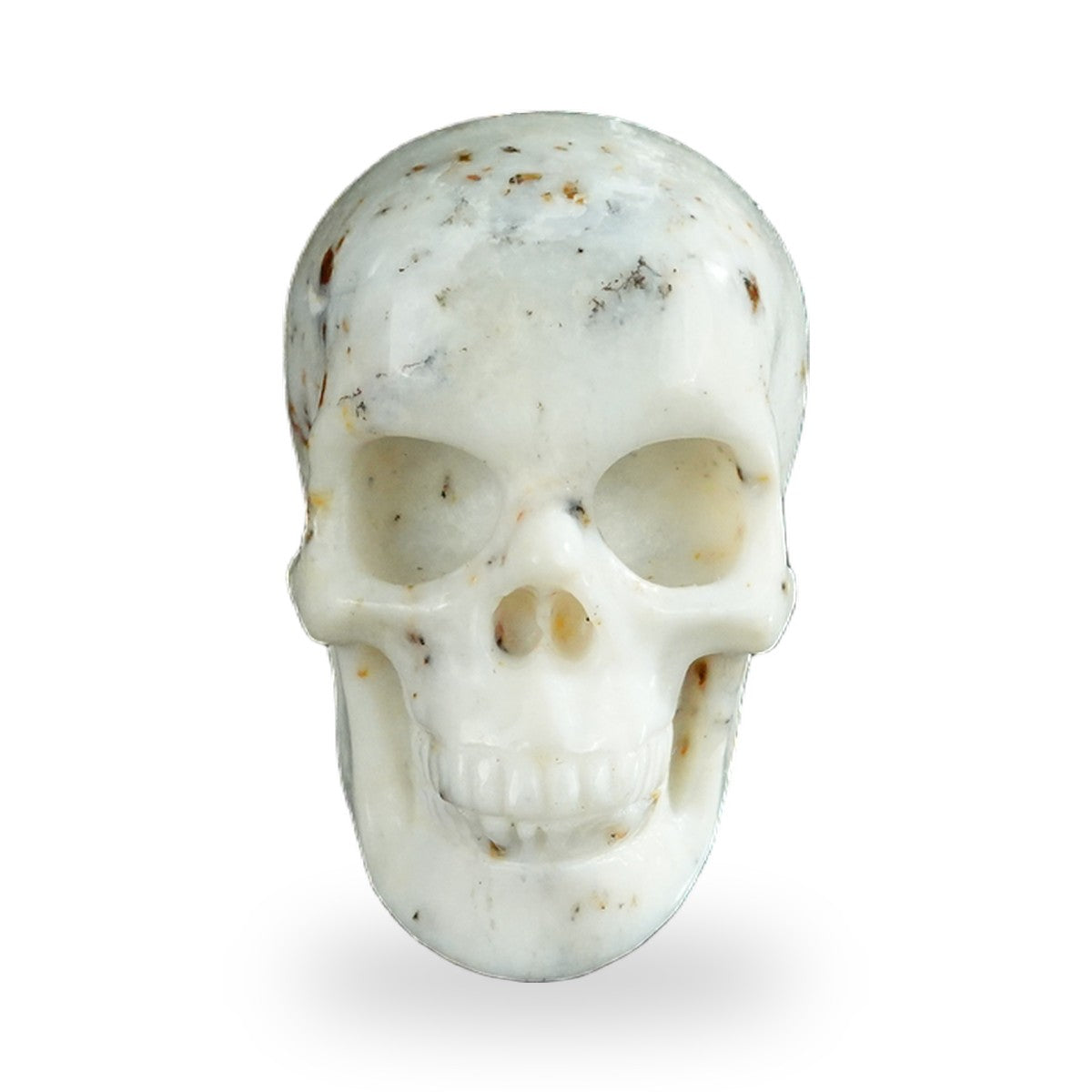 White Opal crystal skull 2.2" SKH20WO11 photo 1