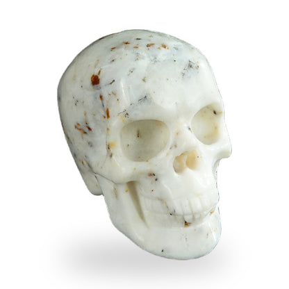 White Opal crystal skull 2.2" SKH20WO11 photo 2