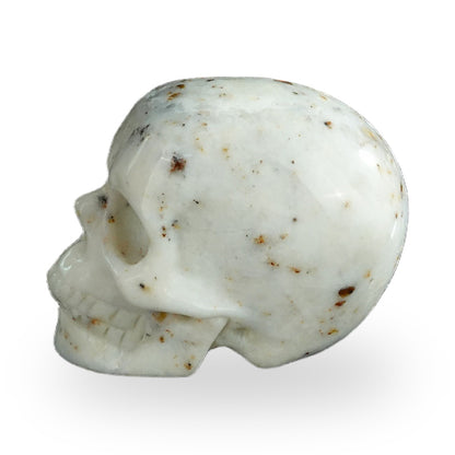 White Opal crystal skull 2.2" SKH20WO11 photo 6