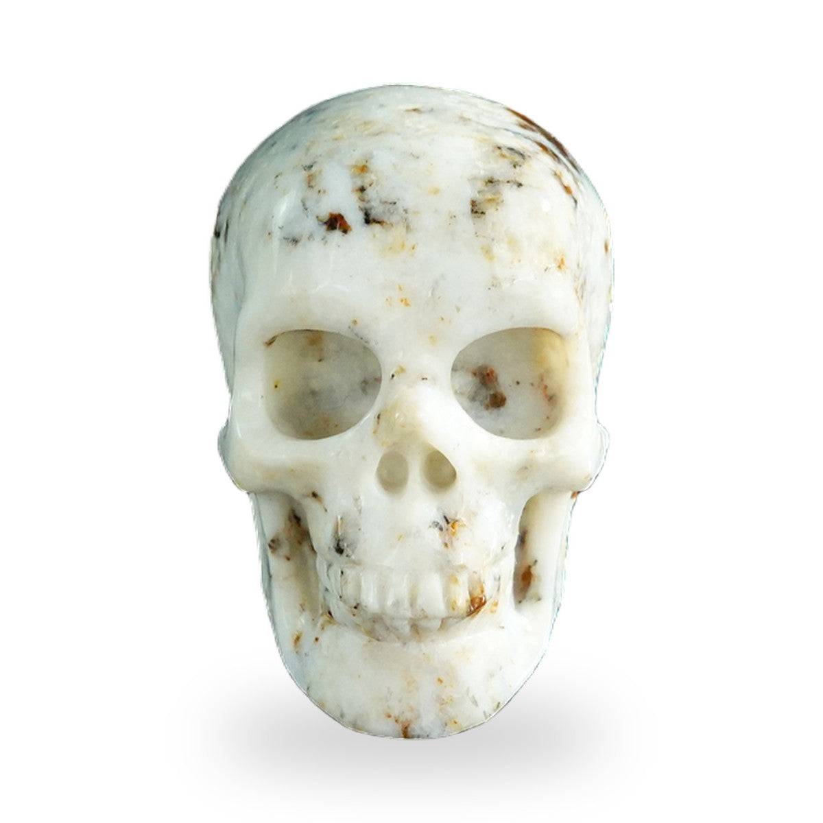 White Opal crystal skull 2.2" SKH20WO12 photo 1