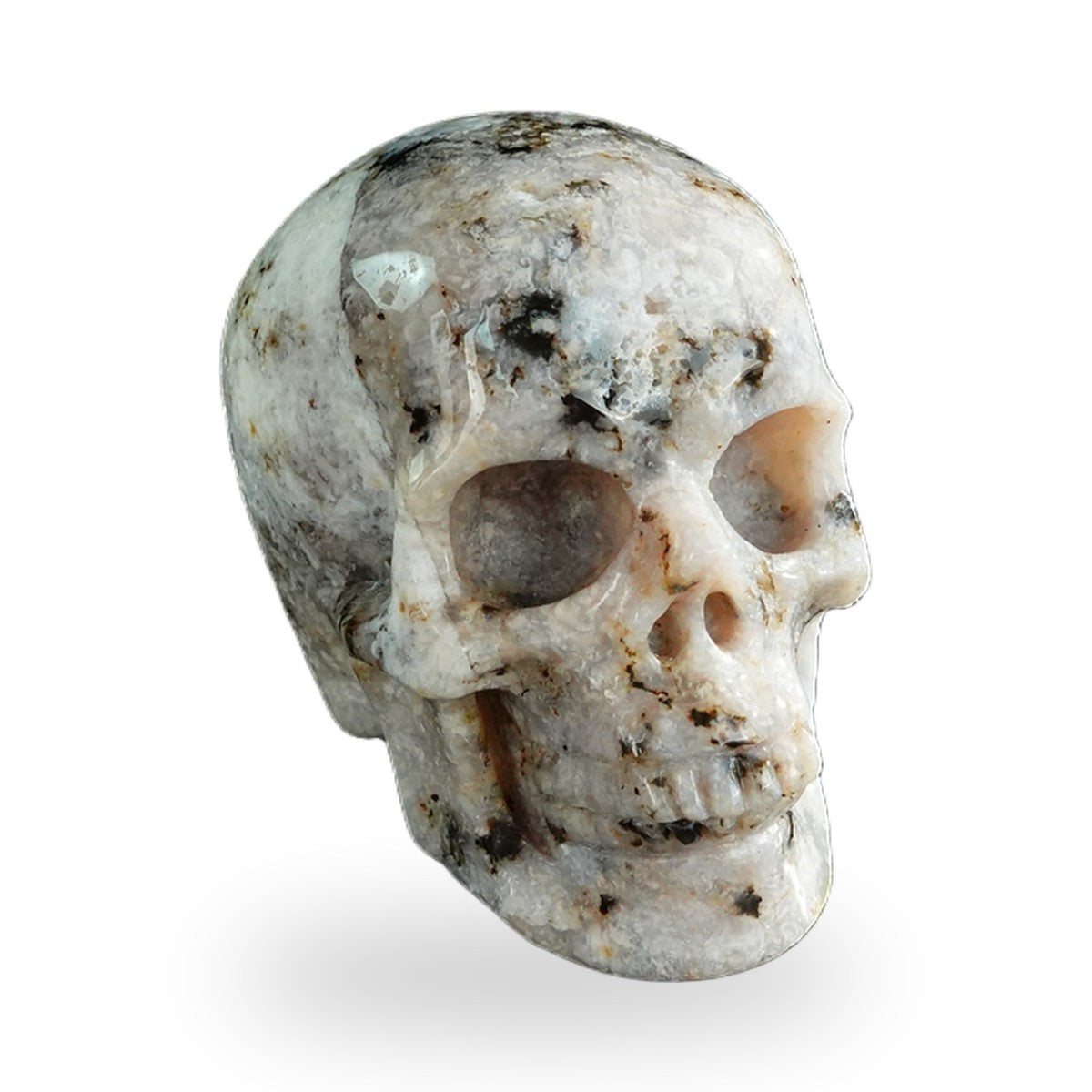 White Opal crystal skull 2.2" SKH20WO13 photo 2