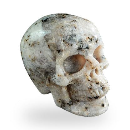 White Opal crystal skull 2.2" SKH20WO13 photo 3