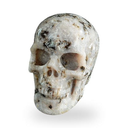 White Opal crystal skull 2.2" SKH20WO13 photo 8