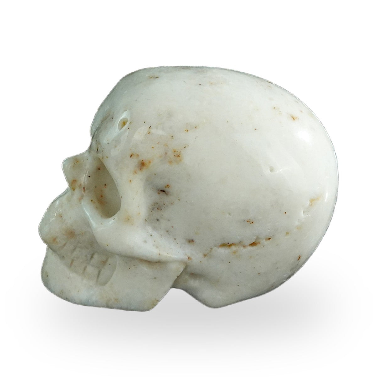 White Opal crystal skull 2.2" SKH20WO14 photo 6