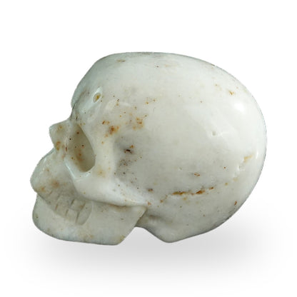 White Opal crystal skull 2.2" SKH20WO14 photo 6