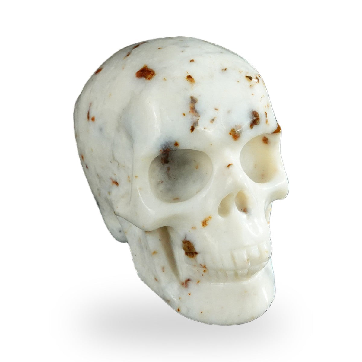 White Opal crystal skull 2.2" SKH20WO15 photo 3