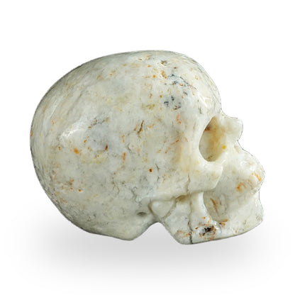 White Opal crystal skull 2.2" SKH20WO16 photo 4