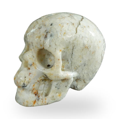 White Opal crystal skull 2.2" SKH20WO16 photo 7