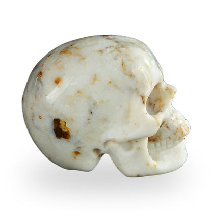 White Opal crystal skull 2.2" SKH20WO17 photo 4
