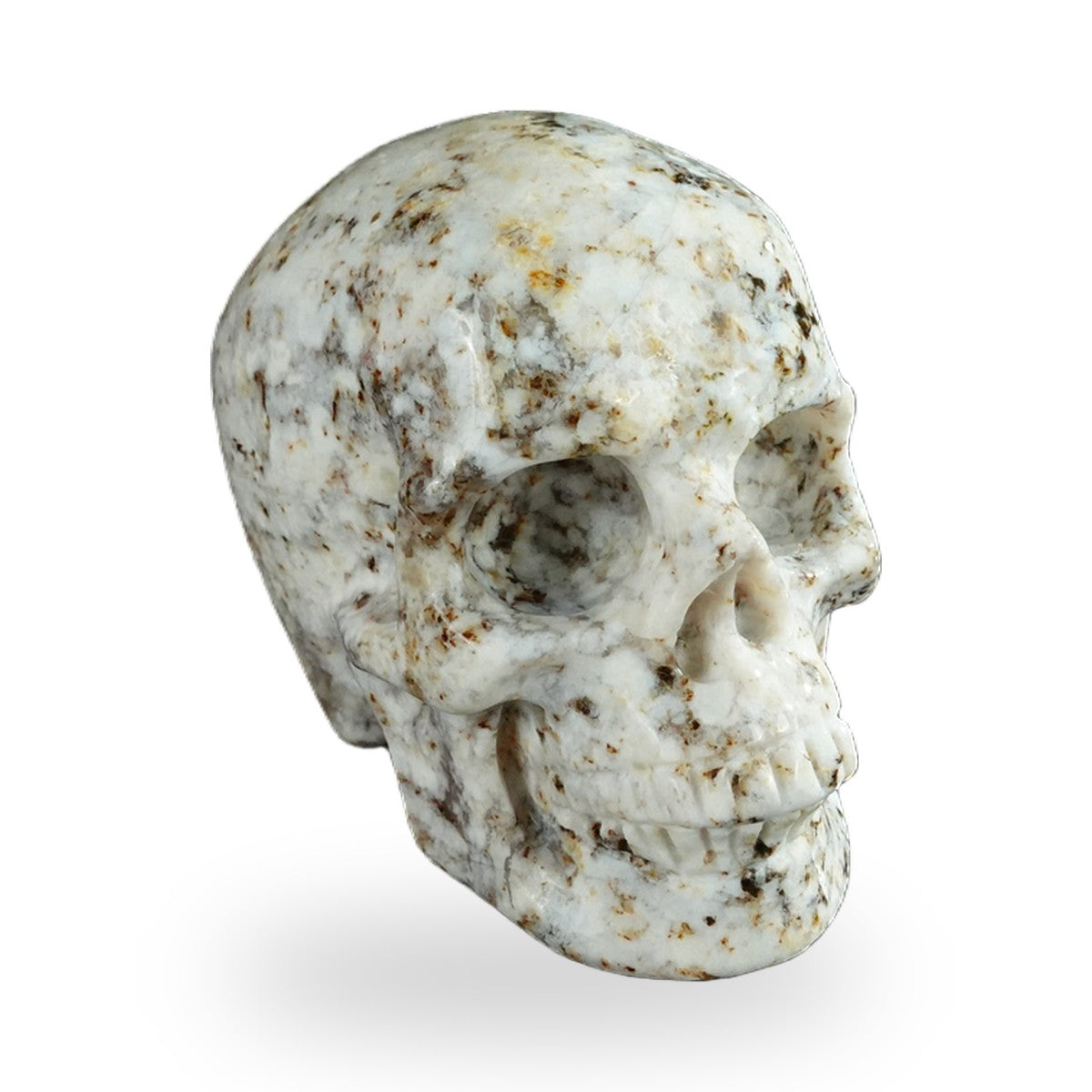 White Opal crystal skull 2.2" SKH20WO18 photo 2