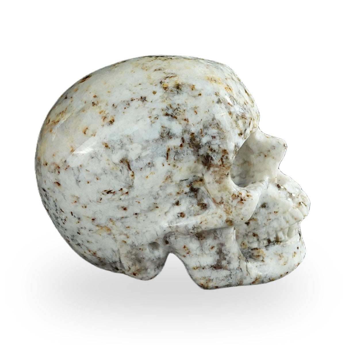White Opal crystal skull 2.2" SKH20WO18 photo 4