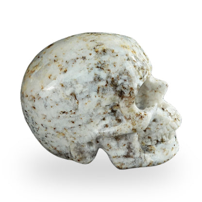 White Opal crystal skull 2.2" SKH20WO18 photo 4