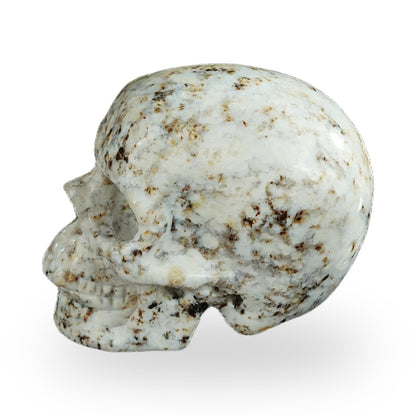 White Opal crystal skull 2.2" SKH20WO18 photo 6